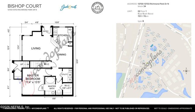 13703 RICHMOND PARK Drive 3402, Jacksonville, FL 32224