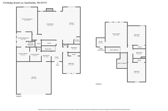 114 Ruby Grant Ln, Southside, TN 37171