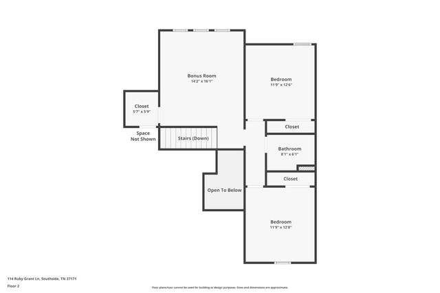 114 Ruby Grant Ln, Southside, TN 37171