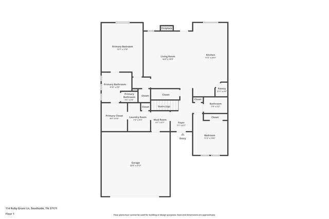 114 Ruby Grant Ln, Southside, TN 37171