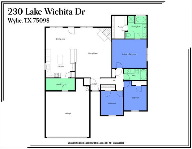 230 Lake Wichita Drive, Wylie, TX 75098