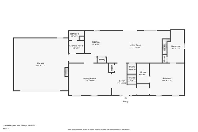 11425 Evergreen Boulevard, Granger, IN 46530