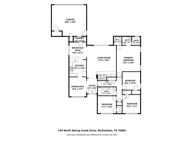 149 N Spring Creek Drive, Richardson, TX 75081