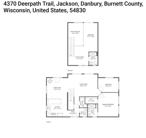 4370 Deerpath Trail, Danbury, WI 54830