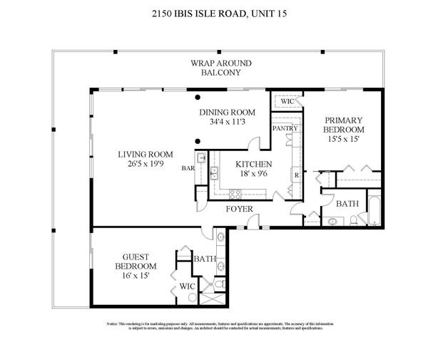 2150 Ibis Isle Road 15, Palm Beach, FL 33480