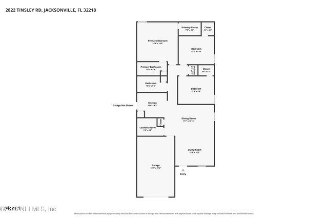 2822 TINSLEY Road, Jacksonville, FL 32218