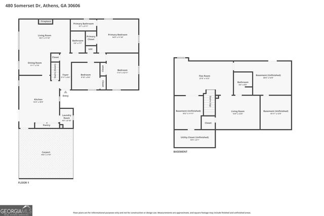 480 Somerset Drive, Athens, GA 30606