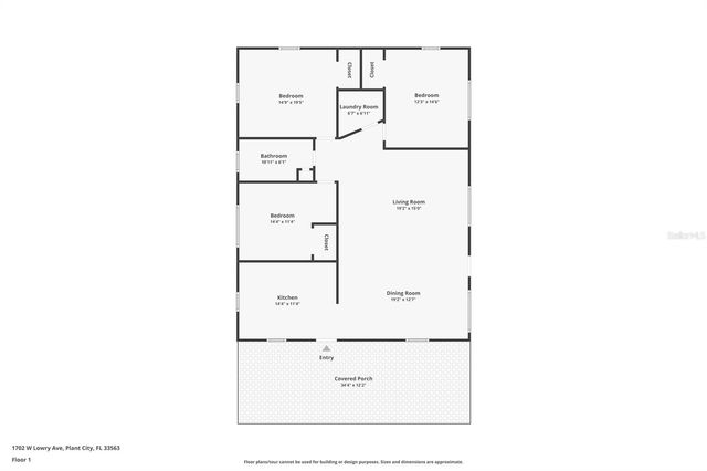 1702 W LOWRY AVENUE, Plant City, FL 33563