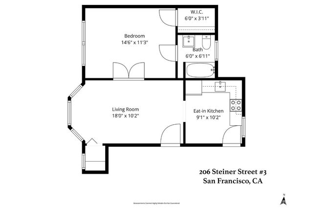 206 Steiner Street 3, San Francisco, CA 94117