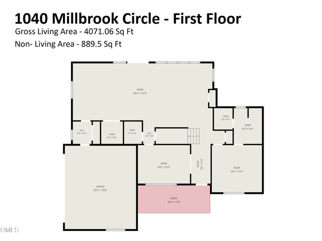1040 Millbrook Circle, Chapel Hill, NC 27516