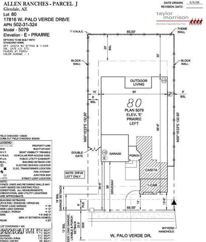 17816 W PALO VERDE Drive, Litchfield Park, AZ 85340