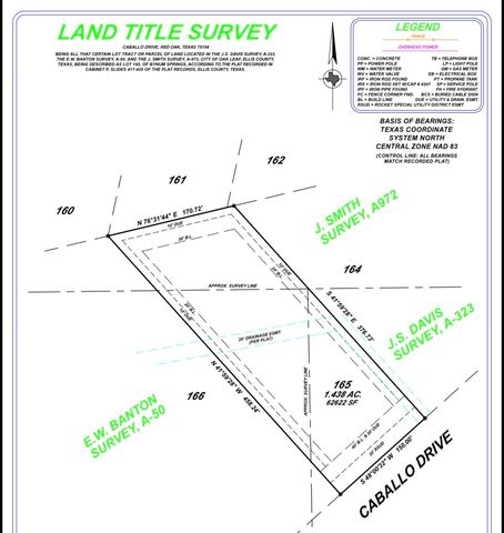 165 Caballo Drive, Oak Leaf, TX 75154