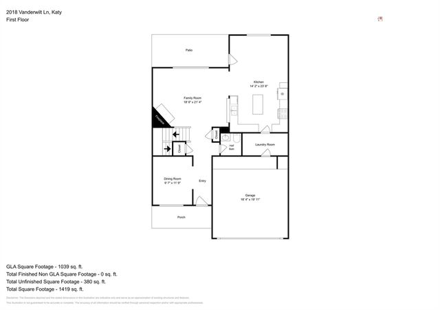2018 Vanderwilt Lane, Katy, TX 77449
