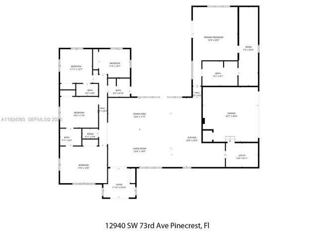 12940 SW 73rd Ave, Pinecrest, FL 33156