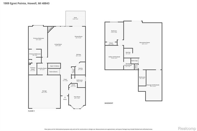 1909 Egret Pointe, Genoa Township, MI 48843