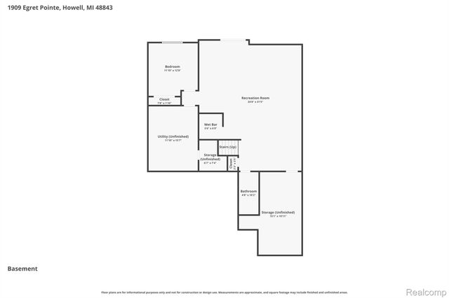 1909 Egret Pointe, Genoa Township, MI 48843
