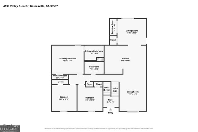 4139 Valley Glen, Gainesville, GA 30507