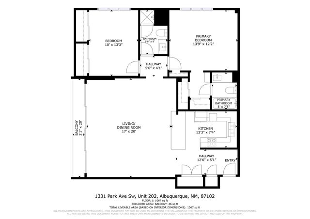 1331 Park Avenue SW UNIT 202, Albuquerque, NM 87102