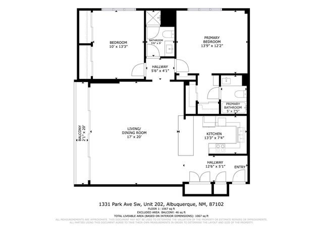 1331 Park Avenue SW UNIT 202, Albuquerque, NM 87102