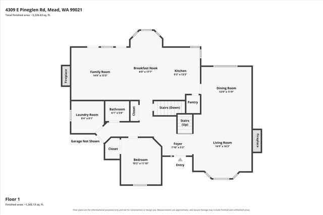 4309 E Pineglen Rd, Mead, WA 99021