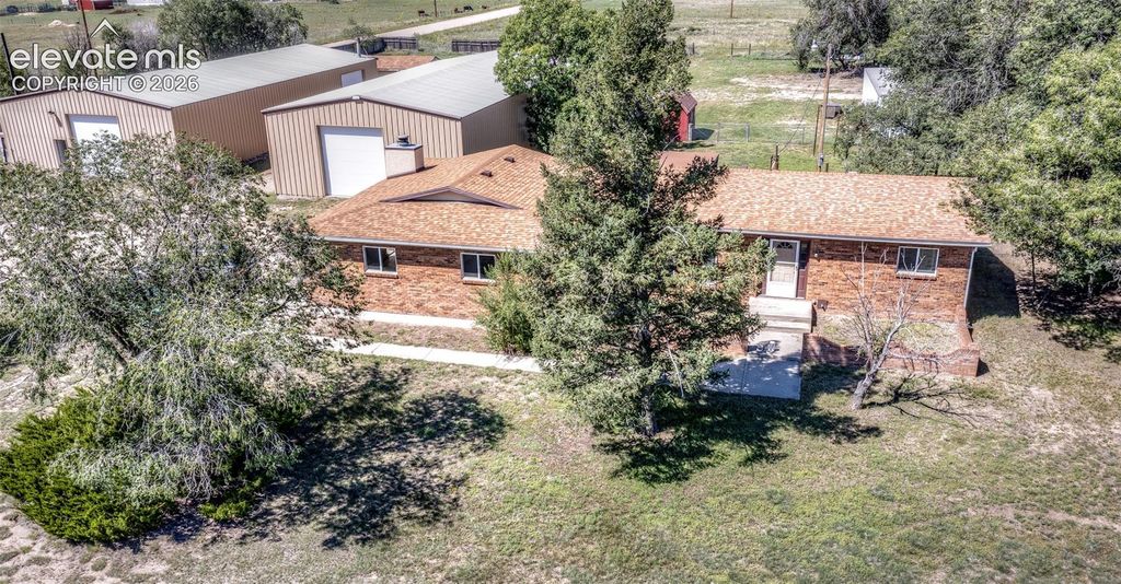 1540 N Ellicott Highway, Calhan, CO 80808 — exterior