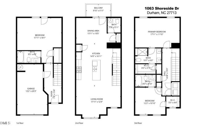 1063 Shoreside Drive, Durham, NC 27713