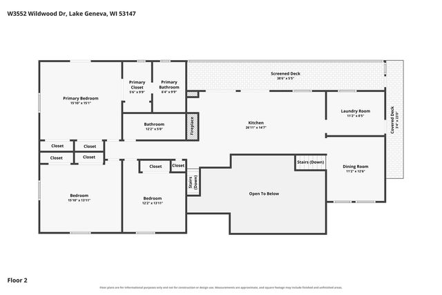 W3552 Wildwood DRIVE, Lake Geneva, WI 53147