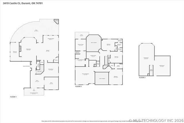 3419 Castle Court, Durant, OK 74701