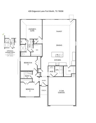 428 Edgewick Lane, Fort Worth, TX 76036