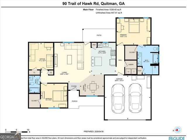 90 Trail Of Hawk Road, Quitman, GA 31643