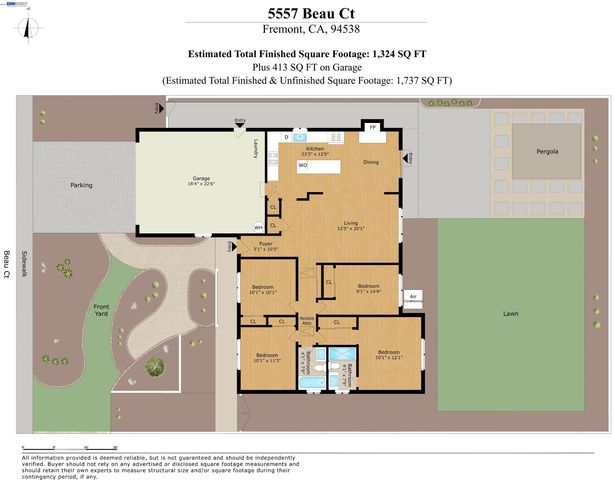 5557 Beau Ct, Fremont, CA 94538