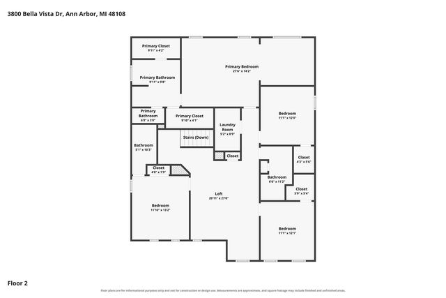 3800 Bella Vista Drive, Ann Arbor, MI 48108