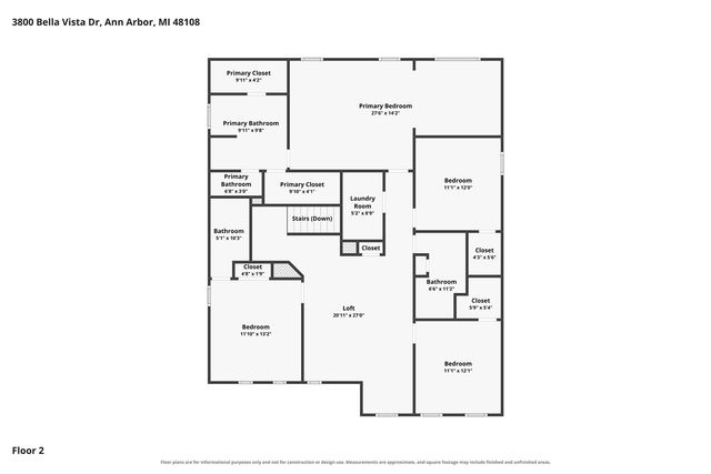 3800 Bella Vista Drive, Ann Arbor, MI 48108