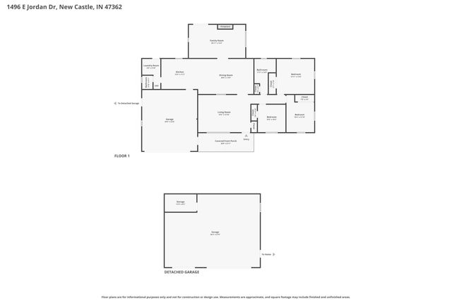 1496 E Jordan Drive, New Castle, IN 47362