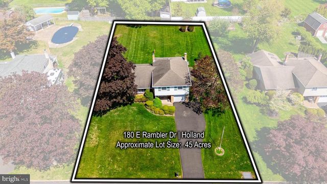 180 E RAMBLER DR, Holland, PA 18966