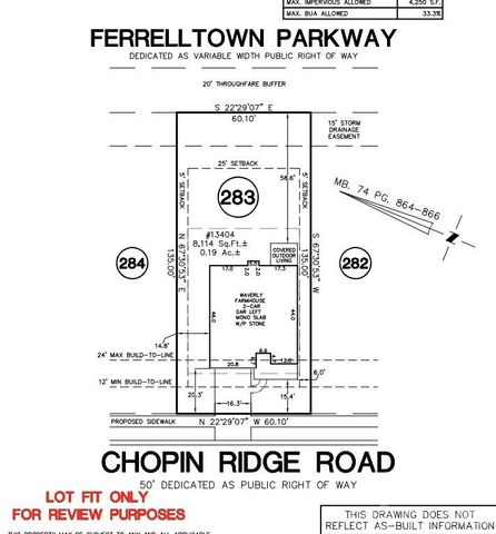 13404 Chopin Ridge Road, Huntersville, NC 28078