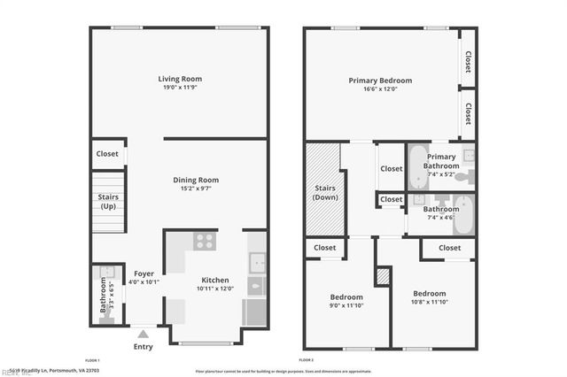 5619 Picadilly LN, Portsmouth, VA 23703