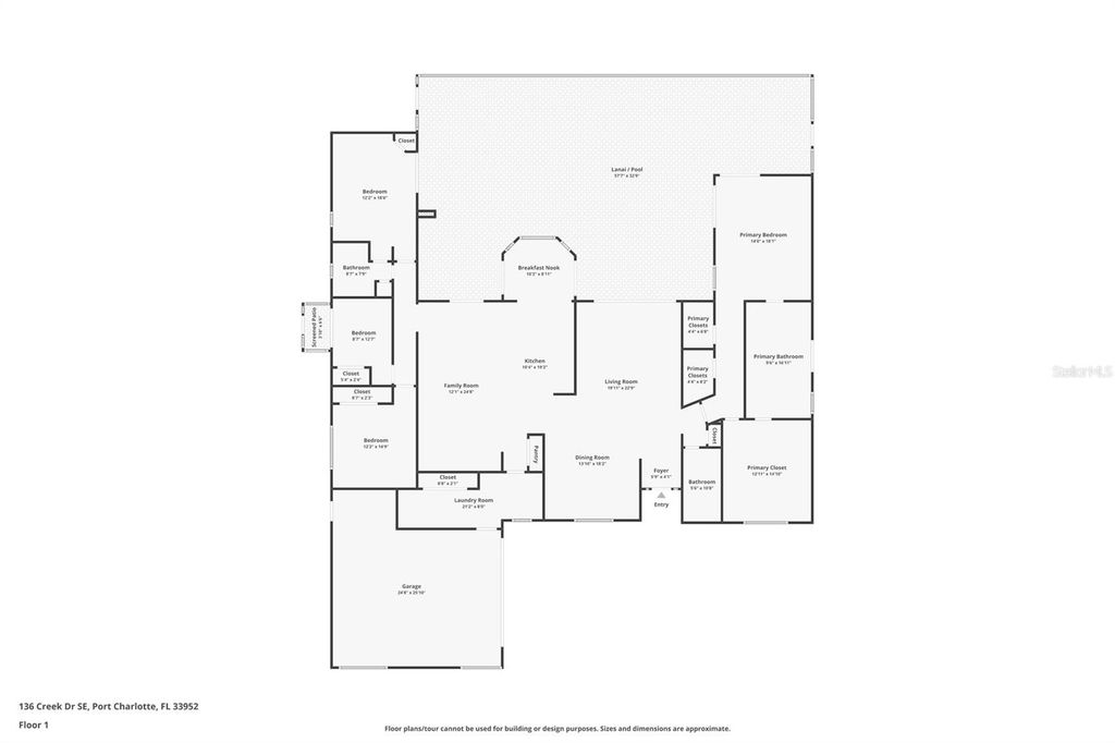 Image 84 of property listing at 136 CREEK DRIVE SE, Port Charlotte, FL 33952
