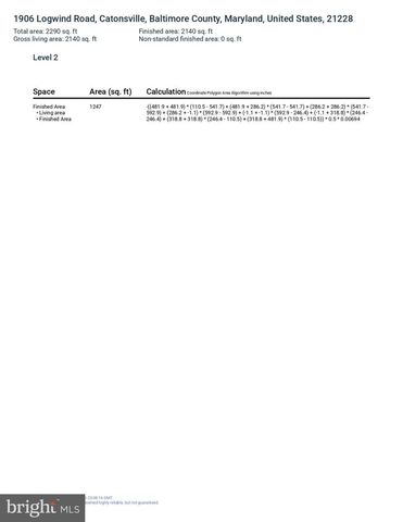 1906 LOGWIND RD, Catonsville, MD 21228