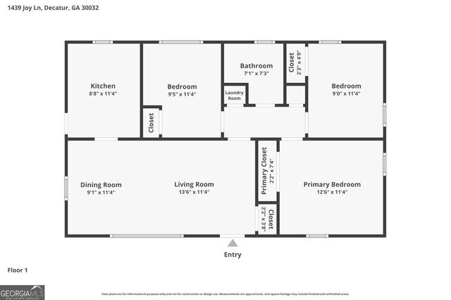 1439 Joy Lane, Decatur, GA 30032