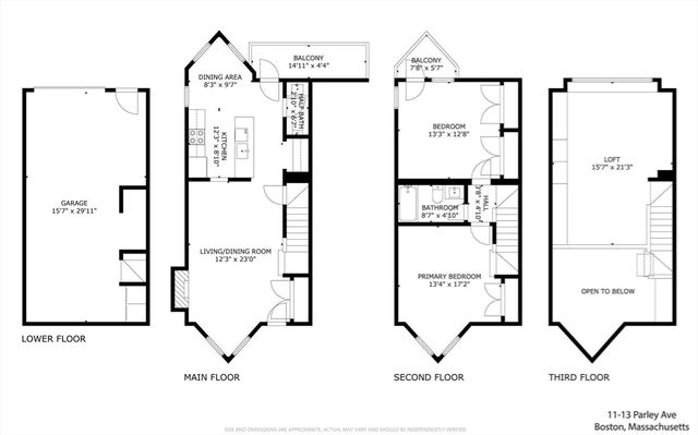 11-13 Parley Avenue 11B, Boston, MA 02130