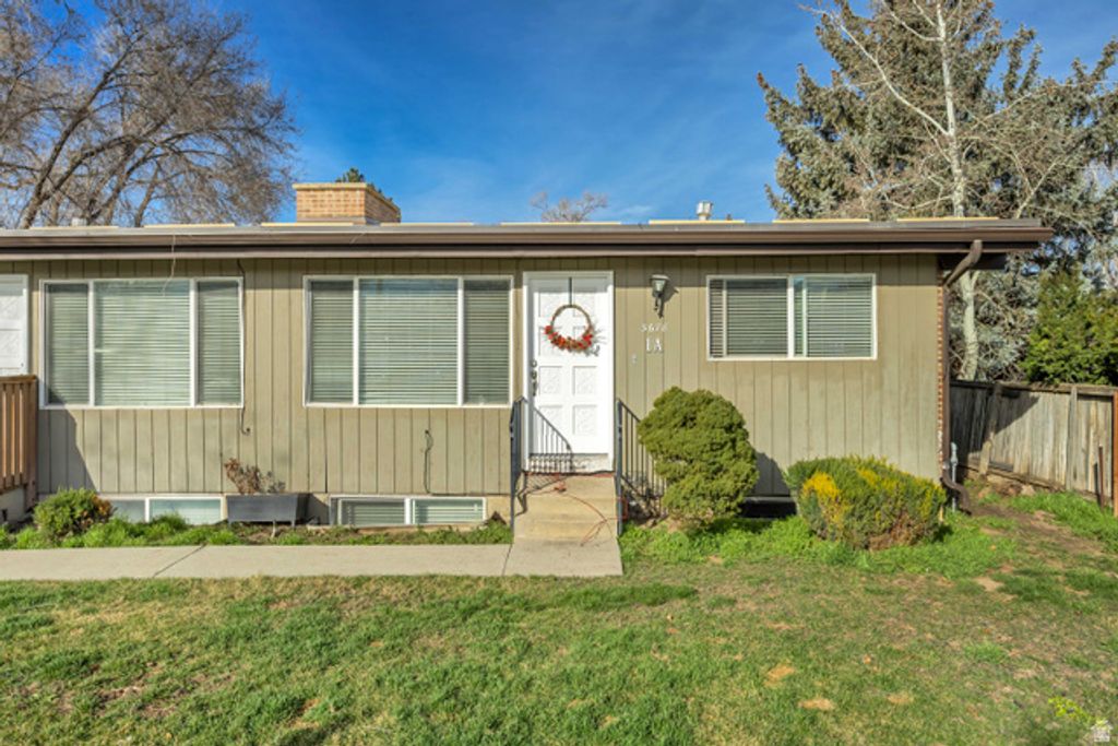 3678 S 500 E #1A, Salt Lake City, UT 84106 — exterior