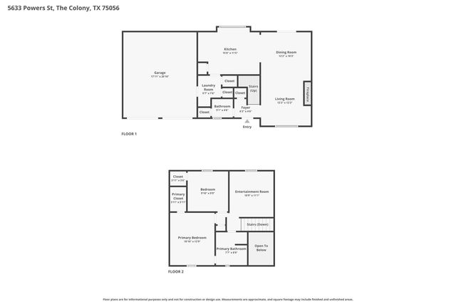 5633 Powers Street, The Colony, TX 75056