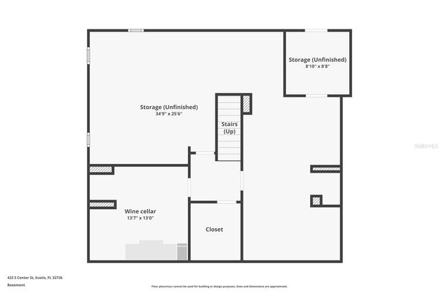 422 S CENTER STREET, Eustis, FL 32726