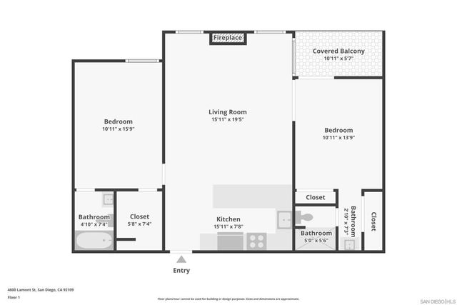 4600 Lamont St 204, San Diego, CA 92109