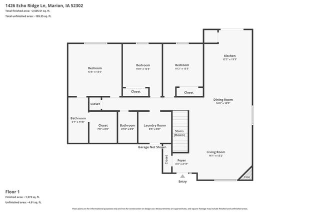 1426 Echo Ridge Ln, Marion, IA 52302