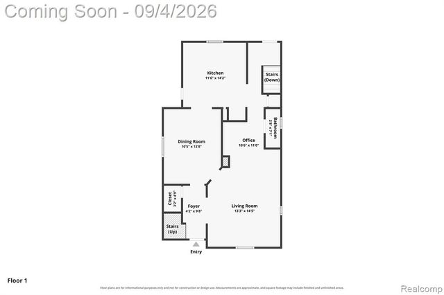 300 N Mill Street, Clio, MI 48420