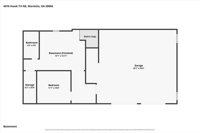 4916 Hawk Trail NE, Marietta, GA 30066