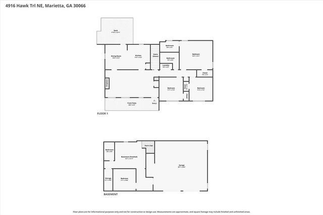 4916 Hawk Trail NE, Marietta, GA 30066