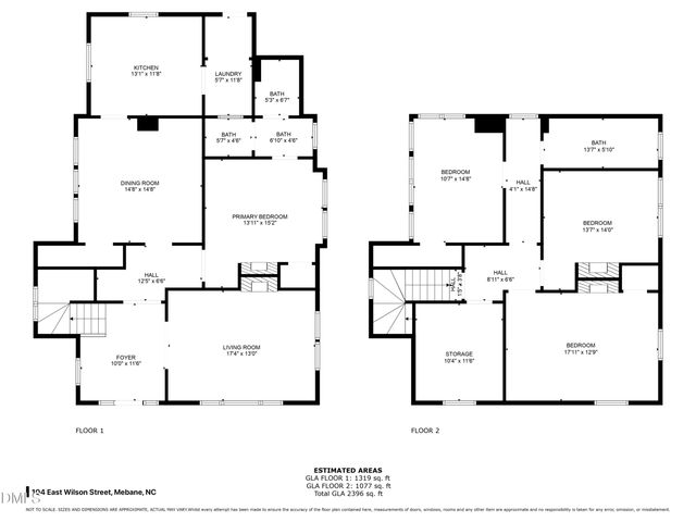 104 E Wilson Street, Mebane, NC 27302